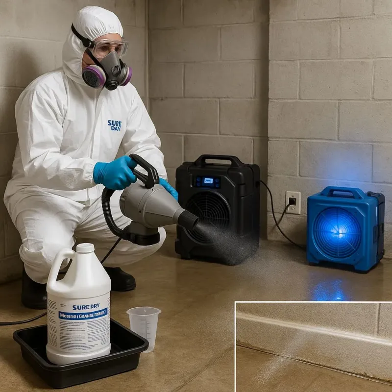 Sanitization and Odor Removal process in River Hills, WI